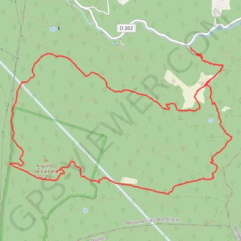 Les Aiguilles de Valbelle GPS track, route, trail