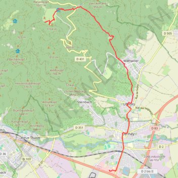 Molkenrain Huffholtz GPS track, route, trail