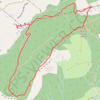 Circuit du Bois de la Duche GPS track, route, trail