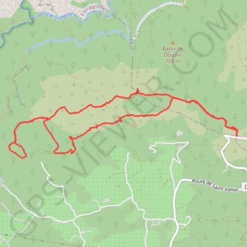 Randonnée du 08/10/2021 à 16:19 GPS track, route, trail