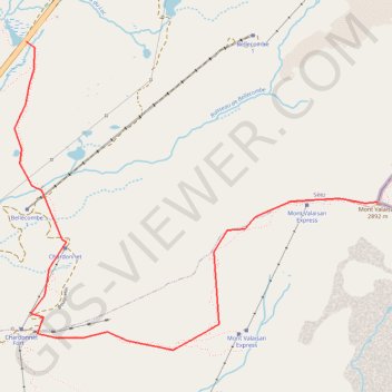 Mont Valezan - Valaisan GPS track, route, trail