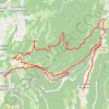 Pont-en-Royans - Choranche - Saint-Julien - Rancurel - Presles GPS track, route, trail