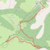 La Tête du Pommier GPS track, route, trail
