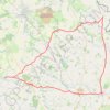 Itinéraire de Adriers à 3 Rue des Vignes, 86430 Adriers, France GPS track, route, trail