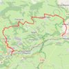 La Via Arverna (Neussargues - Murat) GPS track, route, trail