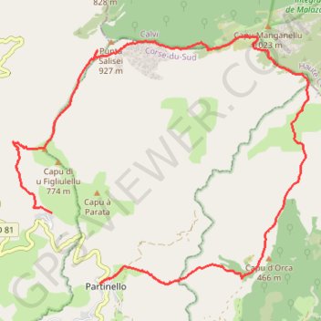 Mangallu - Melza GPS track, route, trail