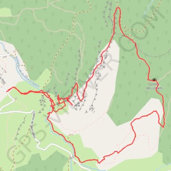 Crête de Morettet (Vercors) GPS track, route, trail