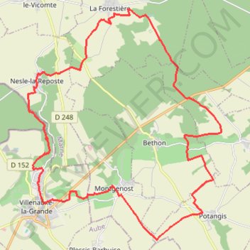 Val de Noxe GPS track, route, trail