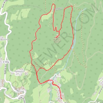Pique de Quaix GPS track, route, trail