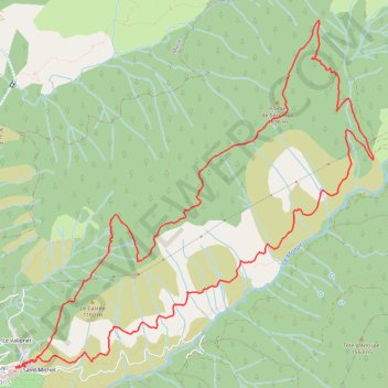 Clans - Pointe de Serenton GPS track, route, trail