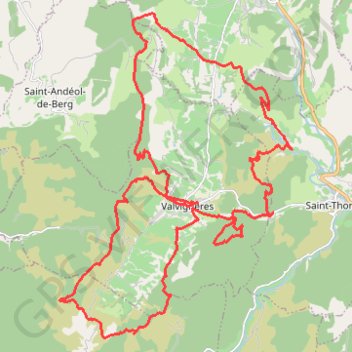 Randonnée des vignerons de Vavignières GPS track, route, trail