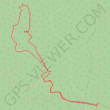 Sentier des mines de Doulovy GPS track, route, trail