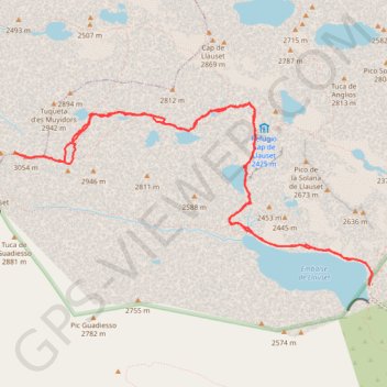 Pico de Vallibierna GPS track, route, trail