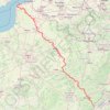 Via Francigena de Calais à Pontarlier GPS track, route, trail