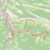 De Foix à Freychenet GPS track, route, trail