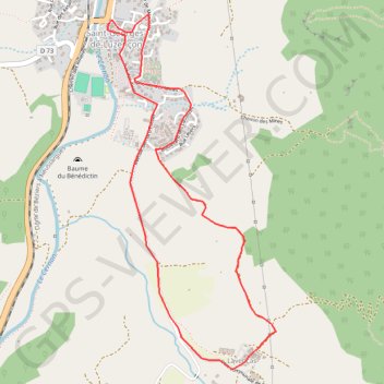 Saint-Georges de Luzençon - Lavencas GPS track, route, trail