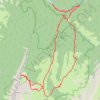 Rando combe cheval GPS track, route, trail
