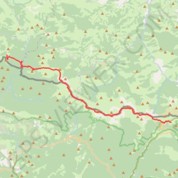 HRP en 21 jours de Banyuls a Hendaye GPS track, route, trail