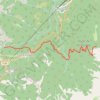 De la cascade des Anglais à Bocca Palmente par Foce di Vizzavona GPS track, route, trail