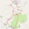 Plateau du Lagast - Auriac Lagast GPS track, route, trail