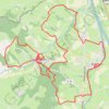 Briennon : Single-tracks dans les bois de La-Benisson-Dieu GPS track, route, trail