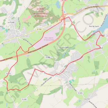 Sortie Je 4 Avril GPS track, route, trail