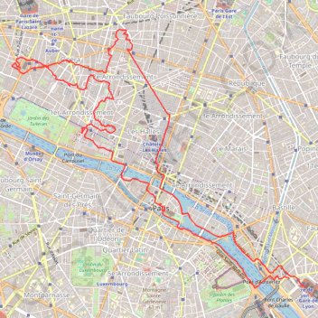 Rando parisienne, les randonneurs de l'Ecole GPS track, route, trail