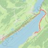 Lac de Joux - Le Lieu - Le Pont - L'Abbaye GPS track, route, trail