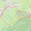 Mouthe, source du Doubs GPS track, route, trail