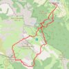 La Croix du Lautaret en boucle depuis Chichilianne (Vercors) GPS track, route, trail