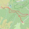 Circuit sur le Mont Lozere GPS track, route, trail