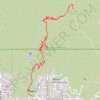 Jones Peak GPS track, route, trail