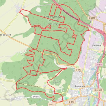 Translovérienne GPS track, route, trail