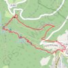 Le Ruisseau d'Alloix - Montalieu GPS track, route, trail