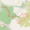 Tour des Monts Brigou et Cruvelier GPS track, route, trail