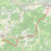 GR461 Randonnée de Montignac à Terrasson-Lavilledieu (Dordogne) GPS track, route, trail