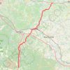 Compostelle - Voie de Vézelay en Gironde - Balisage Chassain GPS track, route, trail