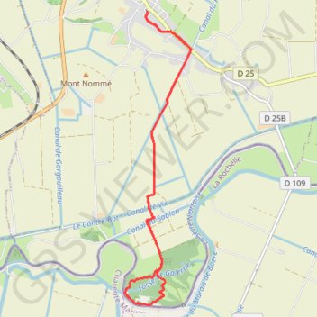 Marche Vix GPS track, route, trail