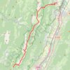 Traversée des Hauts Plateaux - Chartreuse GPS track, route, trail