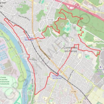 Cormeilles en Parisis GPS track, route, trail