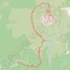 La Soufrière GPS track, route, trail