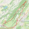 Les Tours de Montmayeur GPS track, route, trail