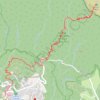 GRR2 De Cilaos à Caverne Dufour GPS track, route, trail