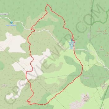 Balade des Avens GPS track, route, trail