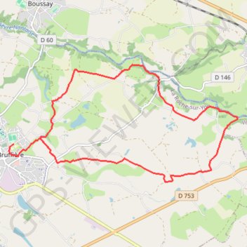 Circuit des châtelaines - La Bruffière GPS track, route, trail