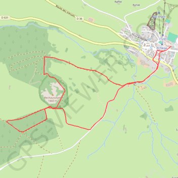 Reychausseyre GPS track, route, trail