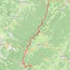 Crêtes des Vosges - De Sainte-Marie-aux-Mines au col du Calvaire GPS track, route, trail