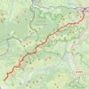GR 101 - De Lourdes au col de Saucède GPS track, route, trail