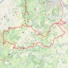 Les puys d'Auvergne GPS track, route, trail