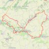 Chef-Boutonne 44 kms GPS track, route, trail